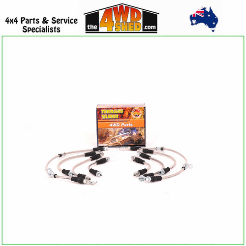 Braided Brake Lines Kits Toyota Landcruiser 300 Series