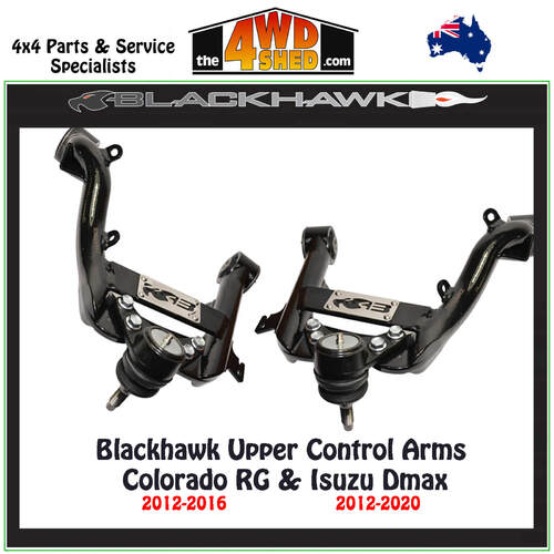Blackhawk Upper Control Arms Holden Colorado RG 12-16 & Isuzu DMAX 12-20