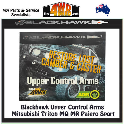 Blackhawk Upper Control Arms Mitsubishi Triton MQ MR Pajero Sport