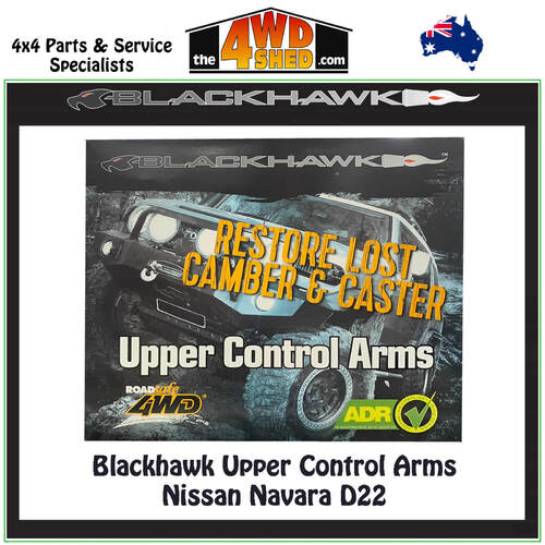 Blackhawk Upper Control Arms Nissan Navara D22