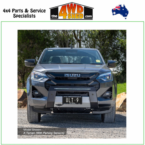 Ultimate9 Nudge Bar Isuzu DMAX 3rd Gen Facelift 04/2024-On w/o Parking Sensors