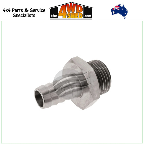 Universal Oil Fitting 10 ORB to 1/2" BARB