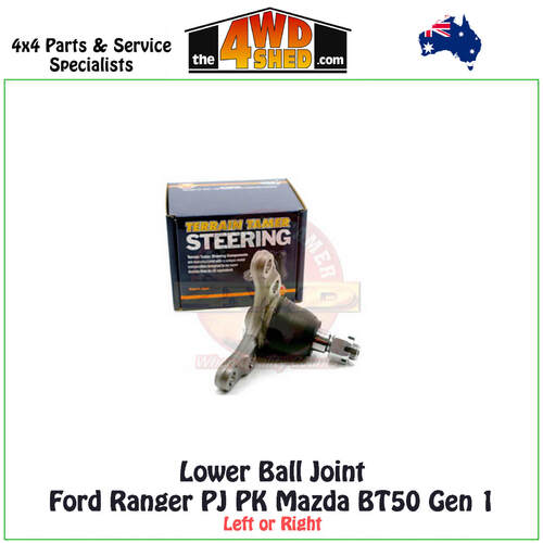 Lower Ball Joint Ford Ranger PJ PK Mazda BT50 Gen 1 - Left or Right
