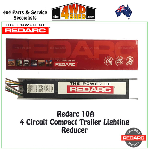 Redarc 10A 4 Circuit Compact Trailer Lighting Reducer