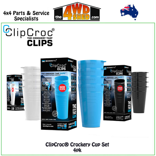 ClipCroc® Cups 4 Pack