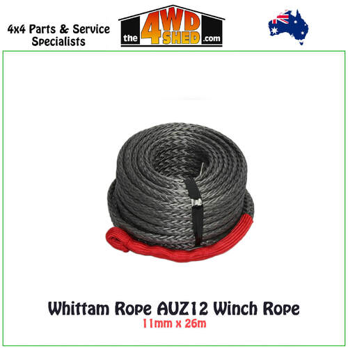 Whittam Ropes AUZ12 Winch Rope - 11mm x 26m