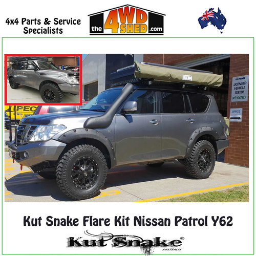 Kut Snake Flare Kit - Nissan GU Y62 Patrol FULL KIT